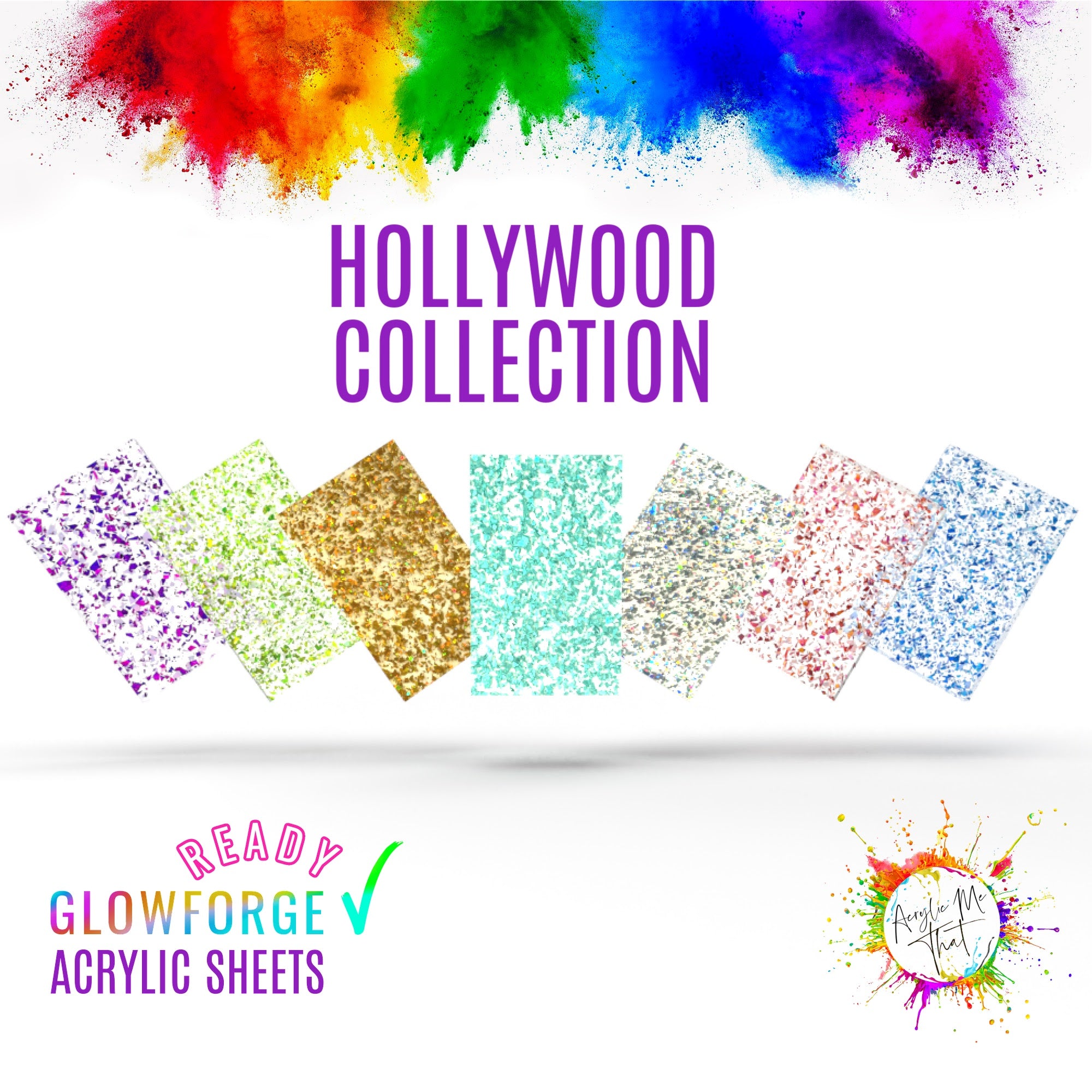 TroGlitter - glitter acrylic sheets for laser engraving and cutting