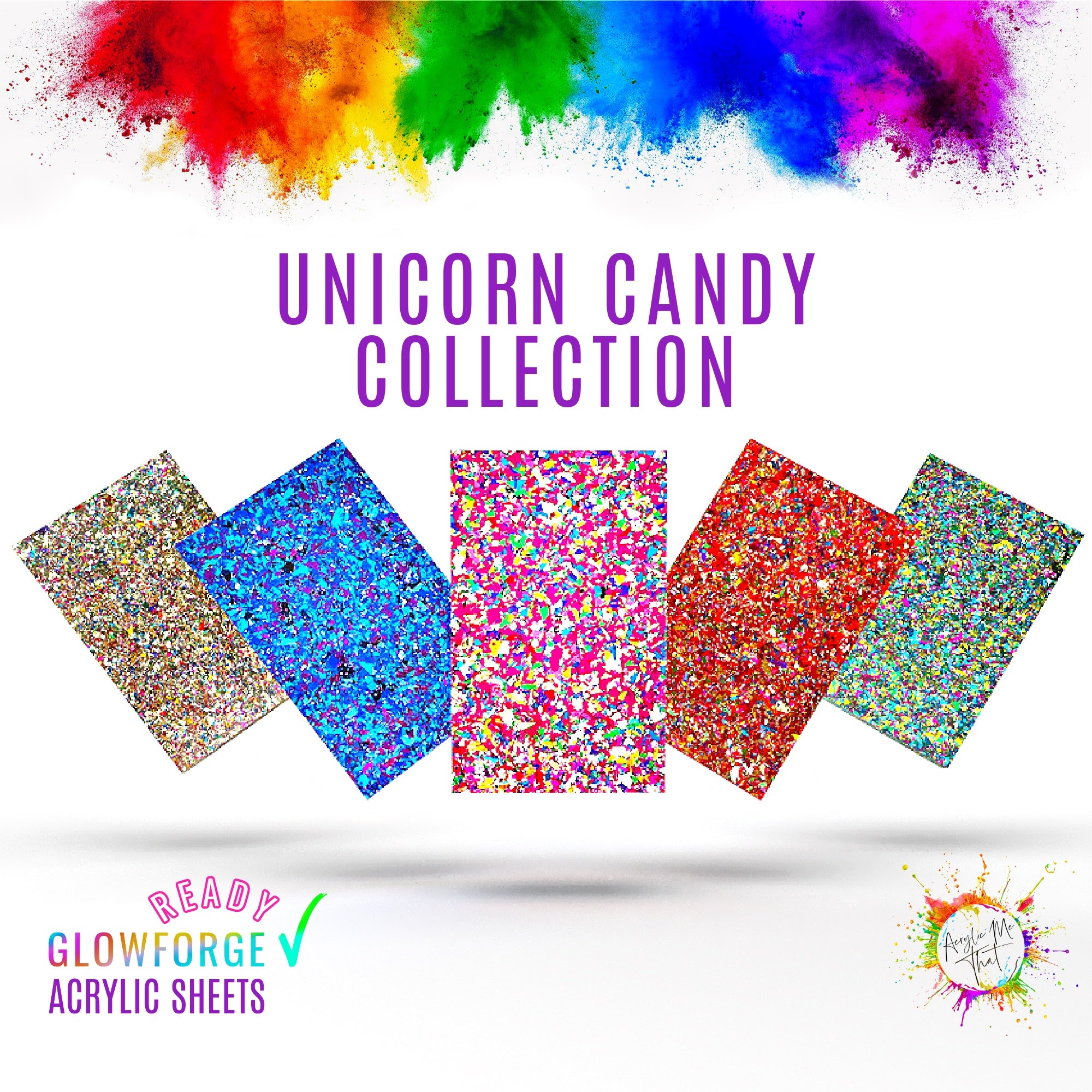 Unicorn Candy Acrylic Collection