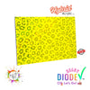 Yellow Iridescent Leopard Patterned Hybrid Acrylic Sheet | Diode Acrylic Sheet