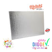 Metallic Silver Lychee Textured Faux Leather Hybrid Acrylic | CO2 and Diode Laser Acrylic Sheets