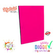 Hot Pink Colored Textured Lychee Hybrid Acrylic | CO2 and Diode Laser Acrylic Sheets