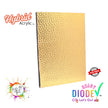 Metallic Gold Lychee Texture Hybrid Acrylic | CO2 and Diode Laser Acrylic Sheets