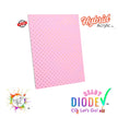 Iridescent Poka Dot Pattern Pink Hybrid Acrylic | CO2 and Diode Laser Acrylic Sheets