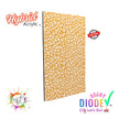 White Leopard Pattern Smooth Golden Brown Hybrid Acrylic | CO2 and Diode Laser Acrylic Sheets