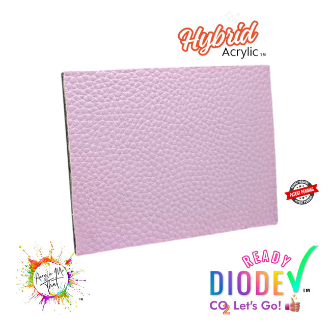 Purple Colored Lychee Texture Hybrid Acrylic | CO2 and Diode Laser Acrylic Sheets