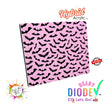 Pattern Pink and Black Bats Hybrid Acrylic | CO2 and Diode Laser Acrylic Sheets