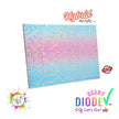 Iridescent Snake Skin Patter Pink and Blue Hybrid Acrylic | CO2 and Diode Laser Acrylic Sheets