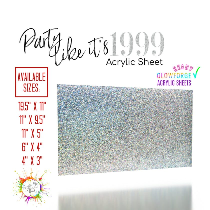 Acrylic sheet plexiglass suppliers offering glitter and holographic patterns.
