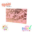 Pink and Rose gold Iridescent Metallic Cloth Texture Hybrid Acrylic Sheet | Diode and CO2 Acrylic Sheet
