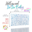 Wholesale laserable plastic sheets with iridescent glitter, ideal for crafting.