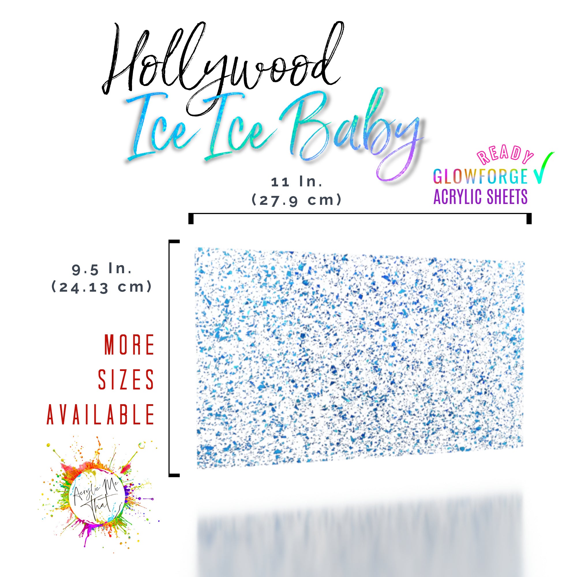 Wholesale laserable plastic sheets with iridescent glitter, ideal for crafting.