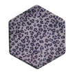 Acrylic sheet for wall decor featuring a bold leopard pattern.