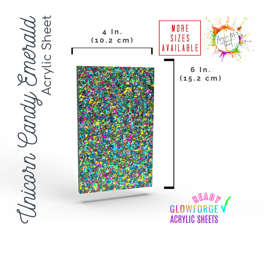 Engraving material with glitter finish, ideal for laser cutting projects.