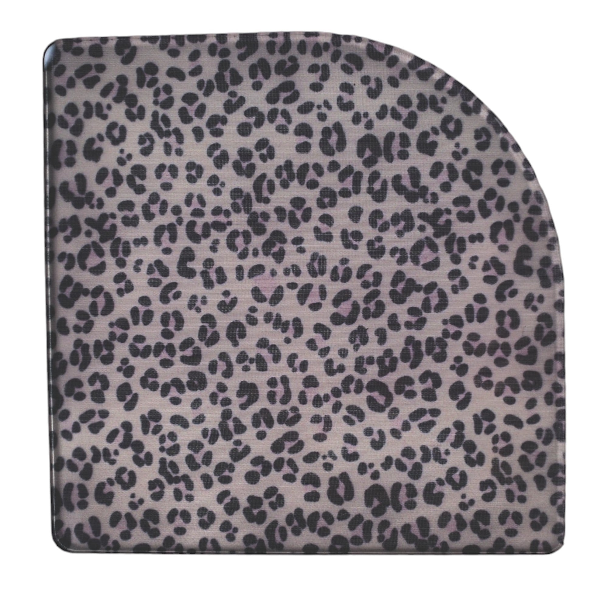 Laser material with a leopard print, ideal for detailed laser cutting.