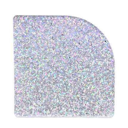 Iridescent acrylic sheets for crafting, featuring glitter sparkle perfect for laser cutting.