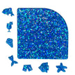 Shining acrylic sheet with glitter, perfect for custom plastic laser crafts and decor.