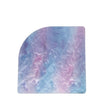 1/8 plexiglass sheet in Fairyfloss glitter marble pattern, perfect for laser cutting and creative projects.