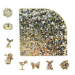 Acrylic glitter sheet for laser cutting, perfect for vibrant and shimmering designs.