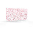 Pink rose gold Glitter acrylic sheets for crafting and laser cutting, available in custom sizes.