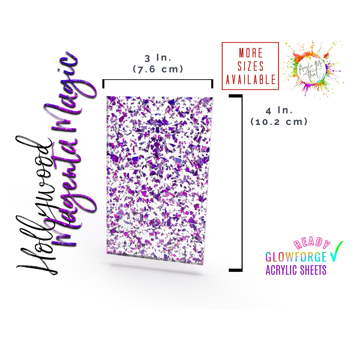 mirrored gold acrylic purple magenta glitter confetti plexiglass acrylic sheet for laser cutting purple glitter confetti