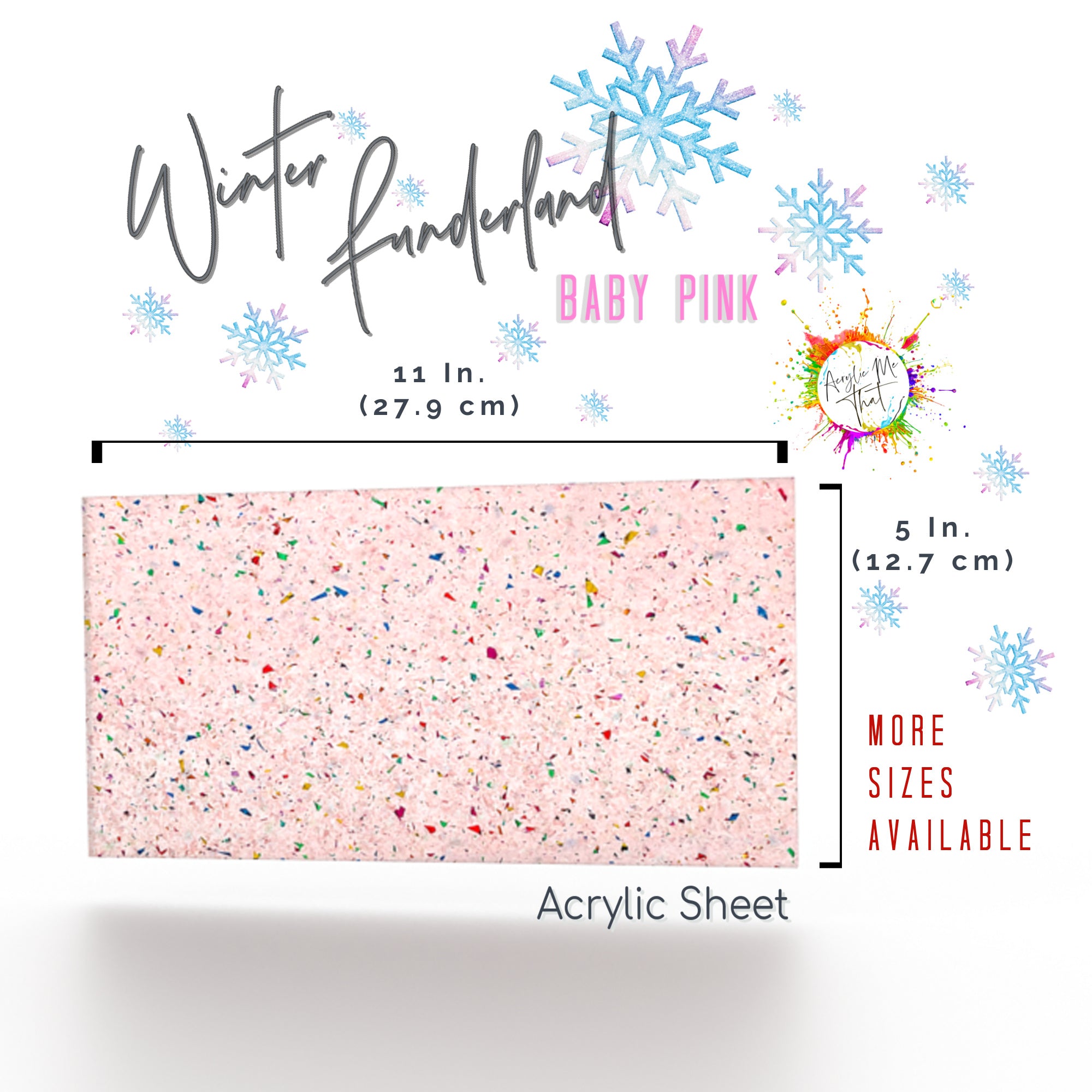 Clear pink custom glitter acrylic sheet, perfect for creating unique, sparkling crafts.