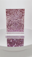 Rose Gold plexiglass glitter chunky 3mm acrylic sheets for laser cutting sequin tinsel confetti pink laser safe material