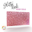 Plexyglass sheet with pink iridescent glitter, great for artistic and decorative laser and engraving projects.