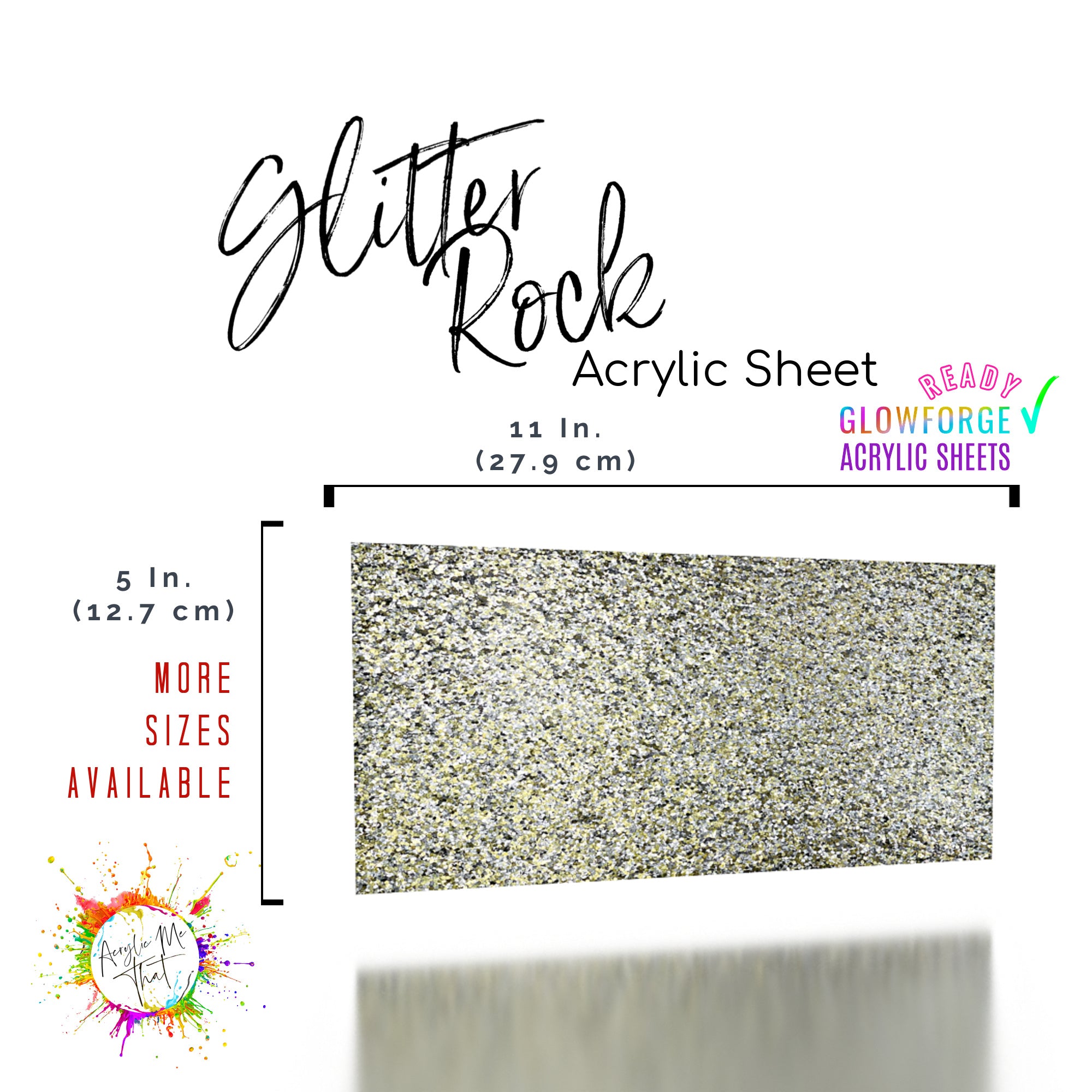 Laserable acrylic sheet supplier with glitter finish, perfect for custom designs.