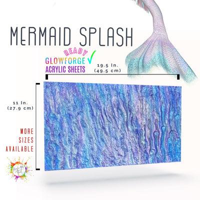 Mermaid Splash  Acrylic Sheet