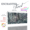 Enchanted Forest Iridescent Glitter Marble Cast Acrylic Sheet