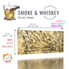 Smoke & Whiskey Translucent Smoky Marble Pattern Acrylic Sheet