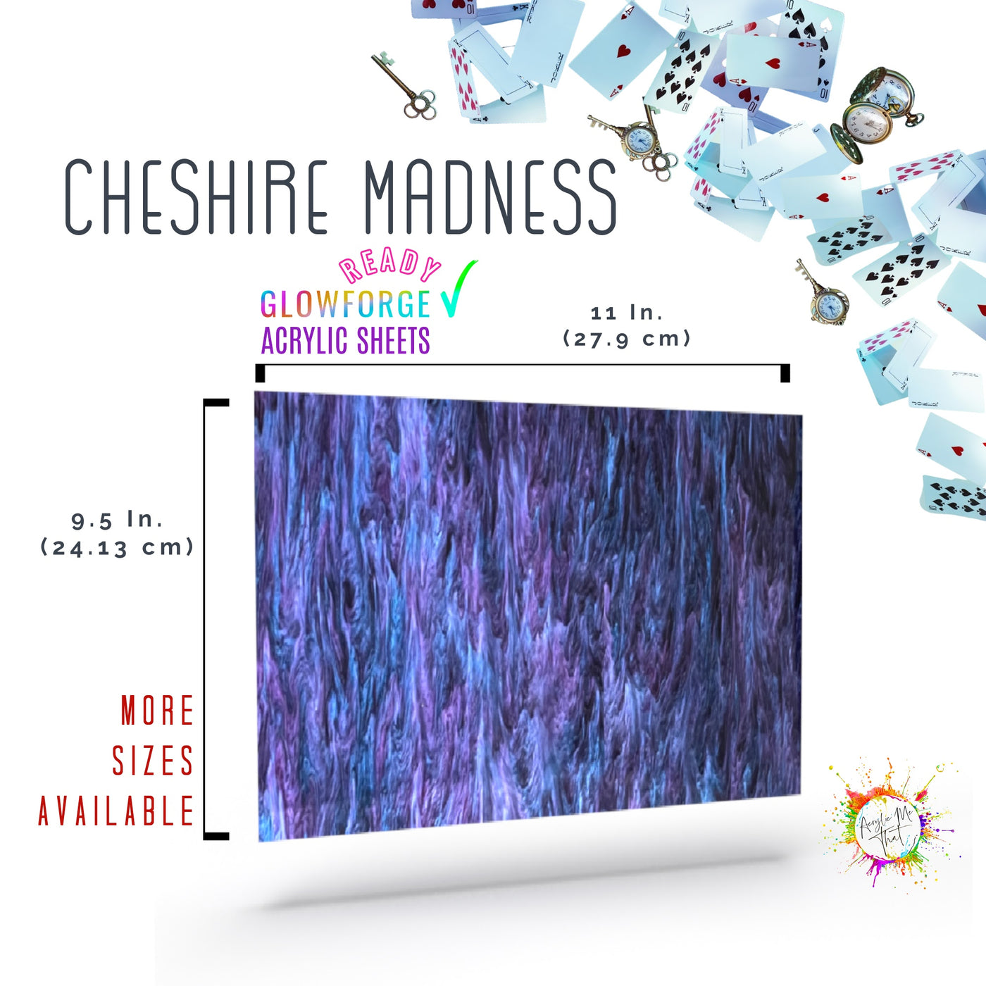 Cheshire Madness Acrylic Sheet