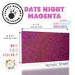 Date Night Magenta Acrylic Sheet