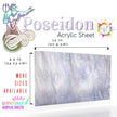 Poseidon Iridescent Marble Pearl Pattern Acrylic Sheet