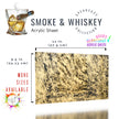 Smoke & Whiskey Translucent Smoky Marble Pattern Acrylic Sheet