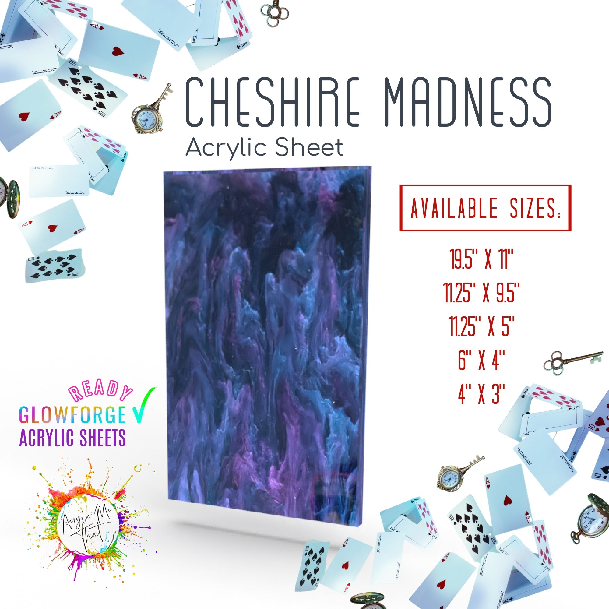 Cheshire Madness Acrylic Sheet