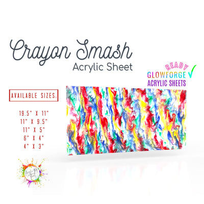 Crayon Smash Acrylic Sheet