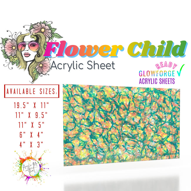 Flower Child Acrylic Sheet