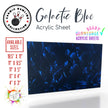 Galactic Blue Acrylic Sheet