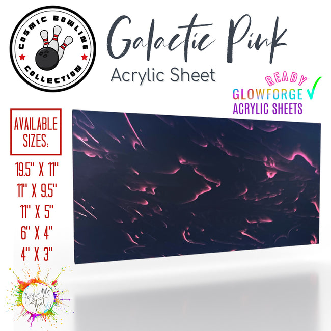 Galactic Pink Acrylic Sheet