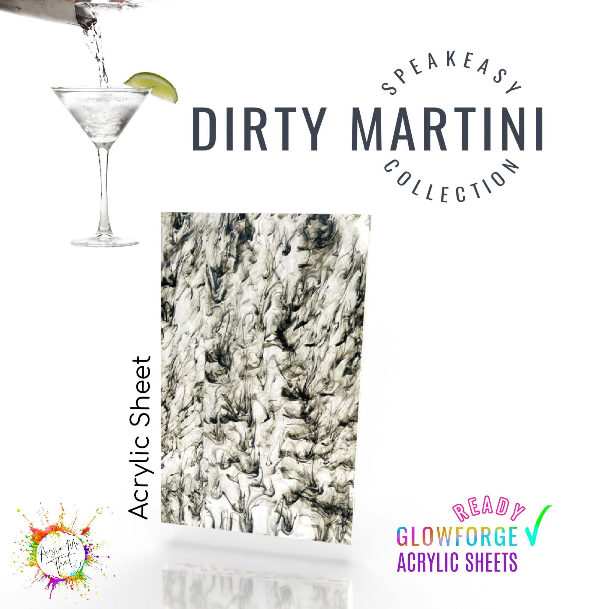 Dirty Martini Acrylic Sheet