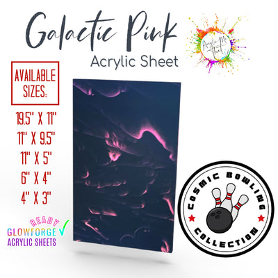 Galactic Pink Acrylic Sheet