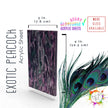 Smoked acrylic sheet with a glossy finish, perfect for custom decor.