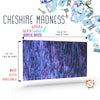 Glossy blue purple black smoky patterned plexiglass sheet, perfect for creative home decor and laser crafts.