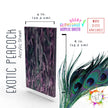 Color plastic sheet for creative designs, featuring a vibrant marble pattern.