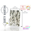 Tinted plexi glass sheet with a smoky marble pattern, ideal for home decor and crafts.